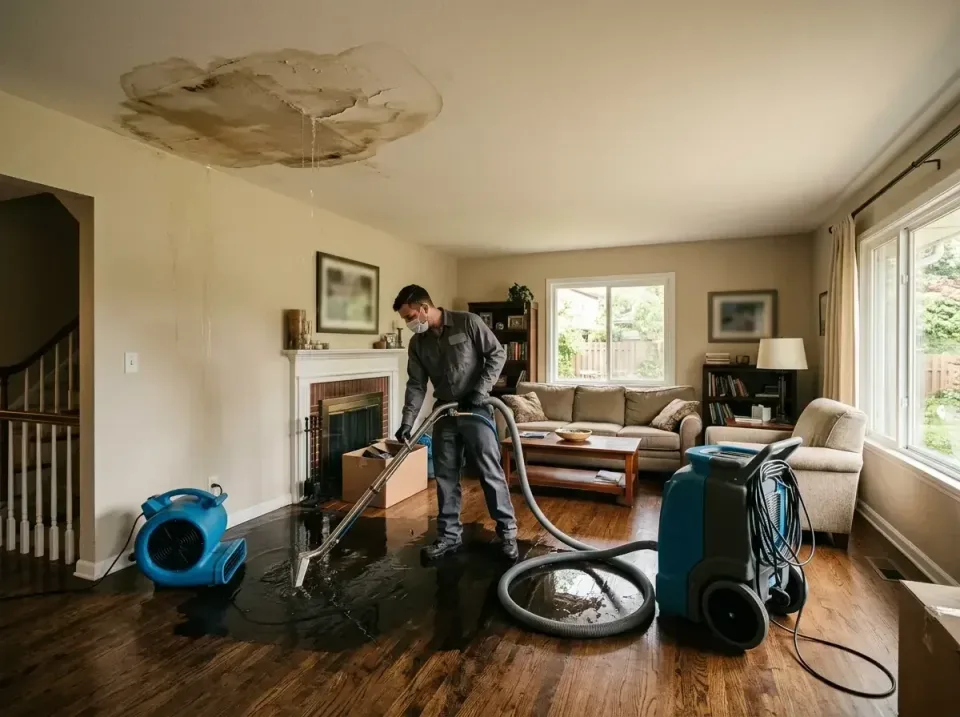attic-pipe-burst-ceiling-drip-008 — frequently asked questions, Water Damage Restoration & Carpet Care in Brookings, OR